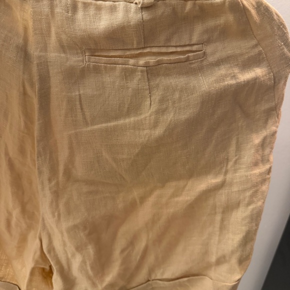 Faithfull the Brand Linen Shorts High Waisted - Picture 2 of 3